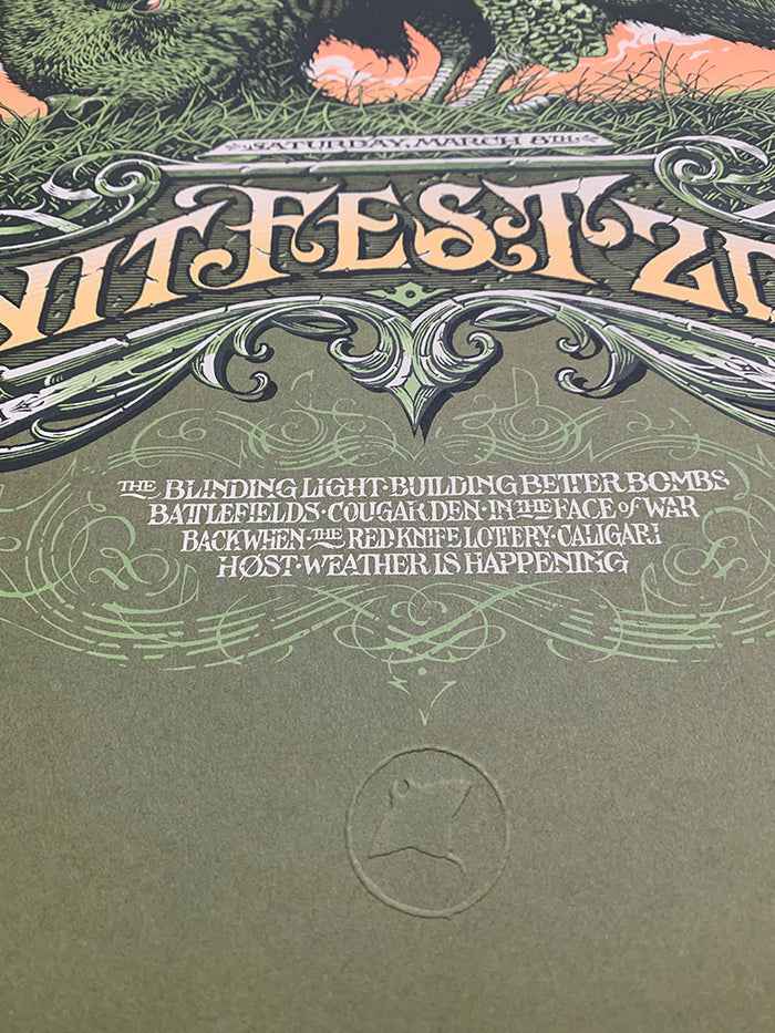 Aaron Horkey: InitFest 2008 Printer's Proof (RAER)
