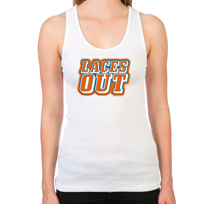 Ace Ventura Laces Out Women's Racerback Tank
