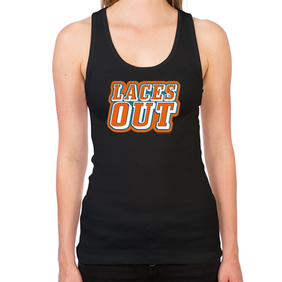 Ace Ventura Laces Out Women's Racerback Tank
