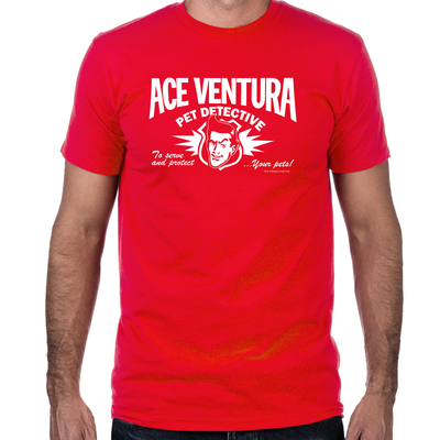 Ace Ventura Pet Detective Fitted T-Shirt