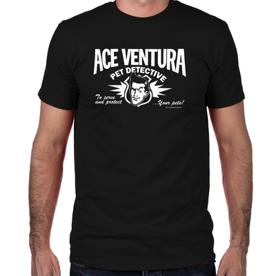 Ace Ventura Pet Detective Fitted T-Shirt
