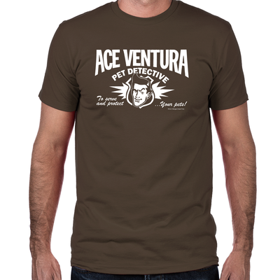 Ace Ventura Pet Detective Fitted T-Shirt