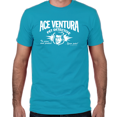 Ace Ventura Pet Detective Fitted T-Shirt