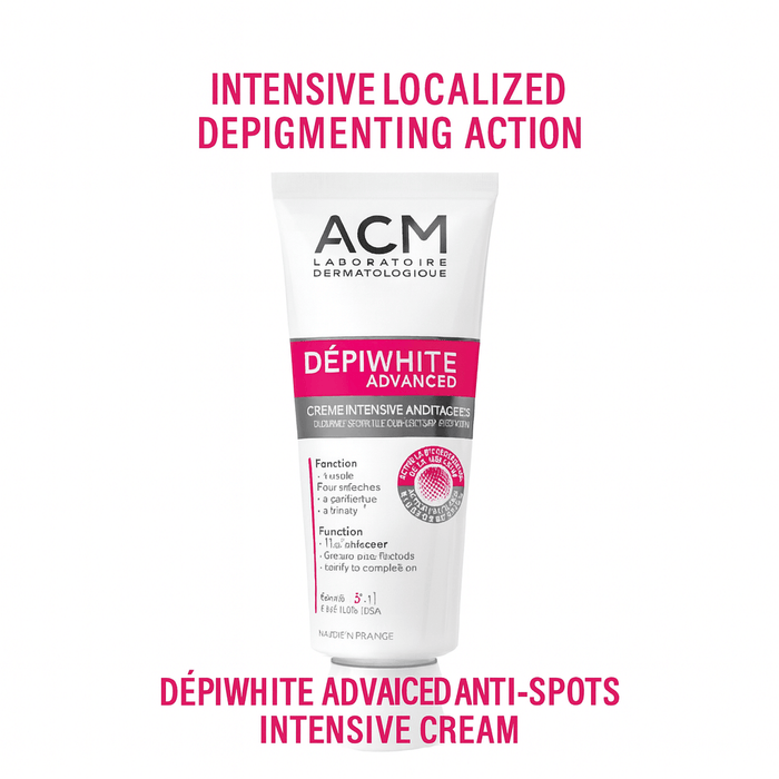 ACM Depiwhite Advanced Brightening Cream for Dark Spots & Uneven Skin Tone - 40ml, Face Moisturizers