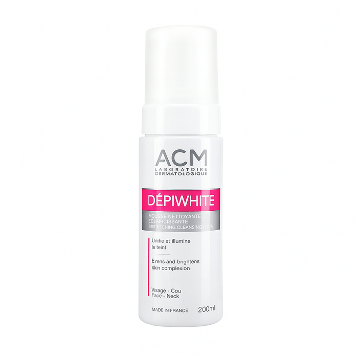 ACM Depiwhite Brightening Foam Cleanser for Face & Neck - 200ml, Facial Cleansers
