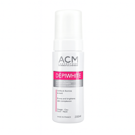 ACM Depiwhite Brightening Foam Cleanser for Face & Neck - 200ml, Facial Cleansers