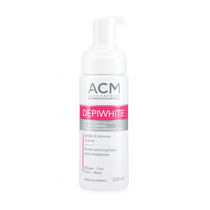 ACM Depiwhite Brightening Foam Cleanser for Face & Neck - 200ml, Facial Cleansers