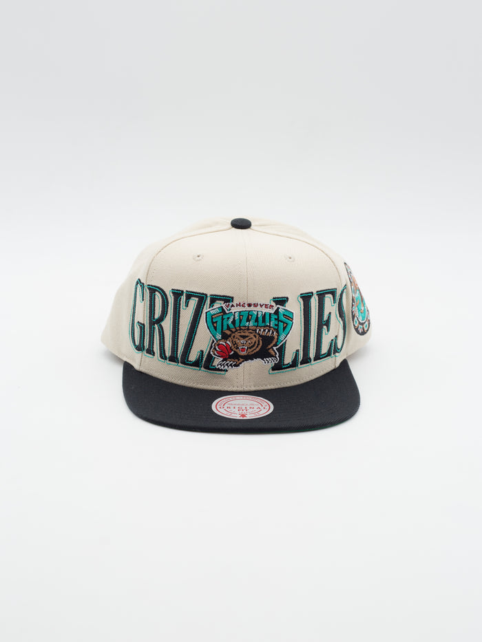 Across The Board Vancouver Grizzlies HWC Snapback Cream