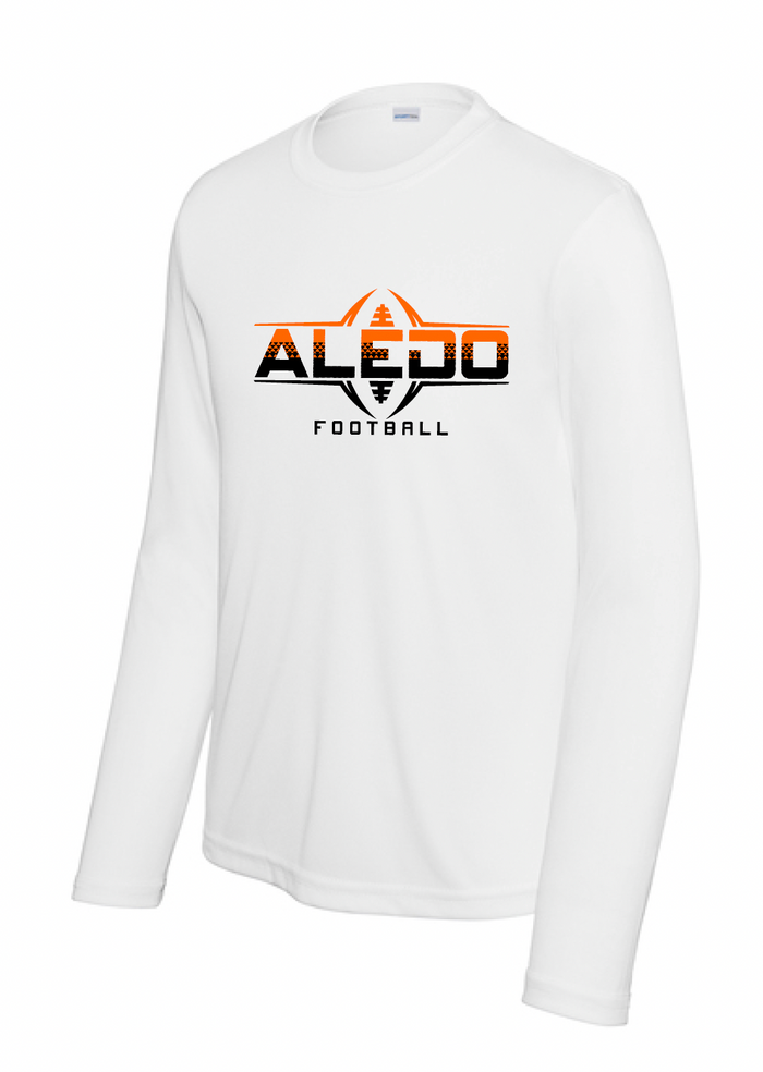 Aledo Football Moisture Management Long Sleeve Tee