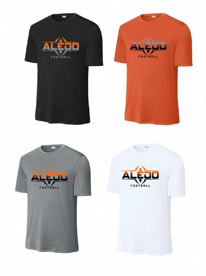 Aledo Football Moisture Management Tee