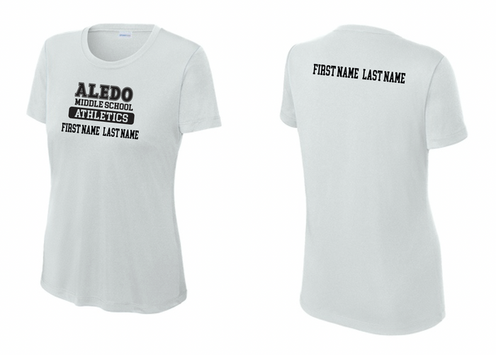 Aledo MS Athletics Moisture Management Tee
