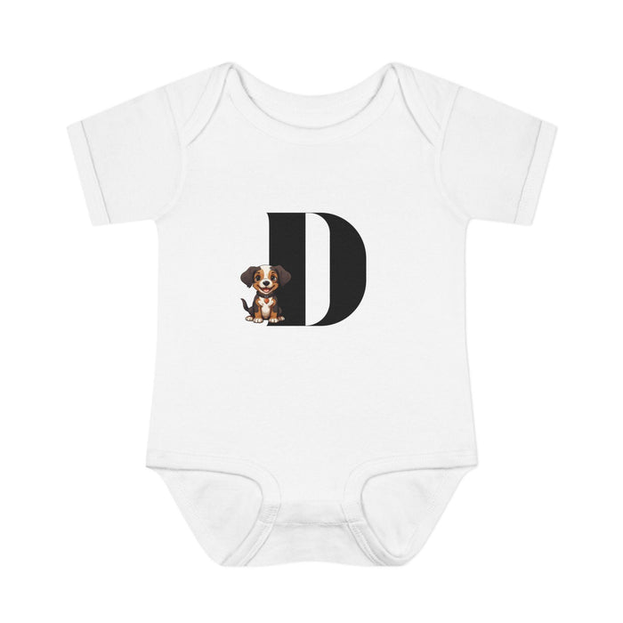 Alphabet Adventures: Letter D - Dog Baby Onesie Dress Your Little Darling in Dog-gone Delightful Style - Whippie's
