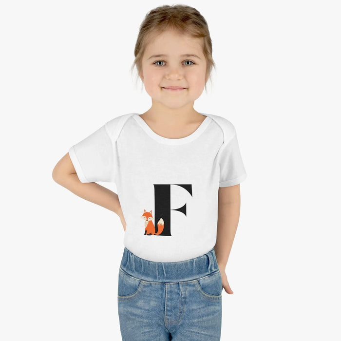 Alphabet Adventures: Letter F - Fox Onesie - Whippie's