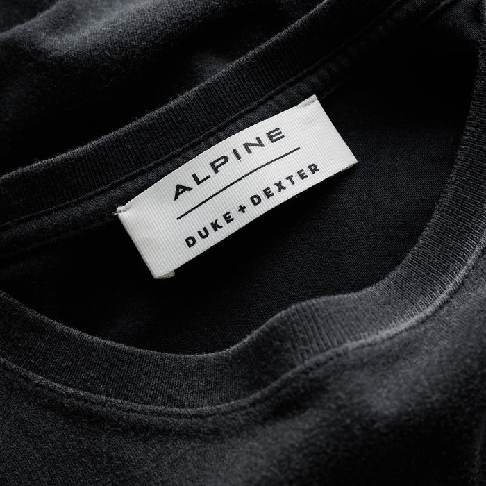 Alpine Formula One Team Helmet Washed Black T-Shirt