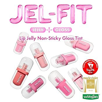 Amuse Lip Jelly + Gloss + Tint 06 Seoul Girl