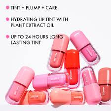 Amuse Lip Tint + Plump + Care 07 Choco Girl