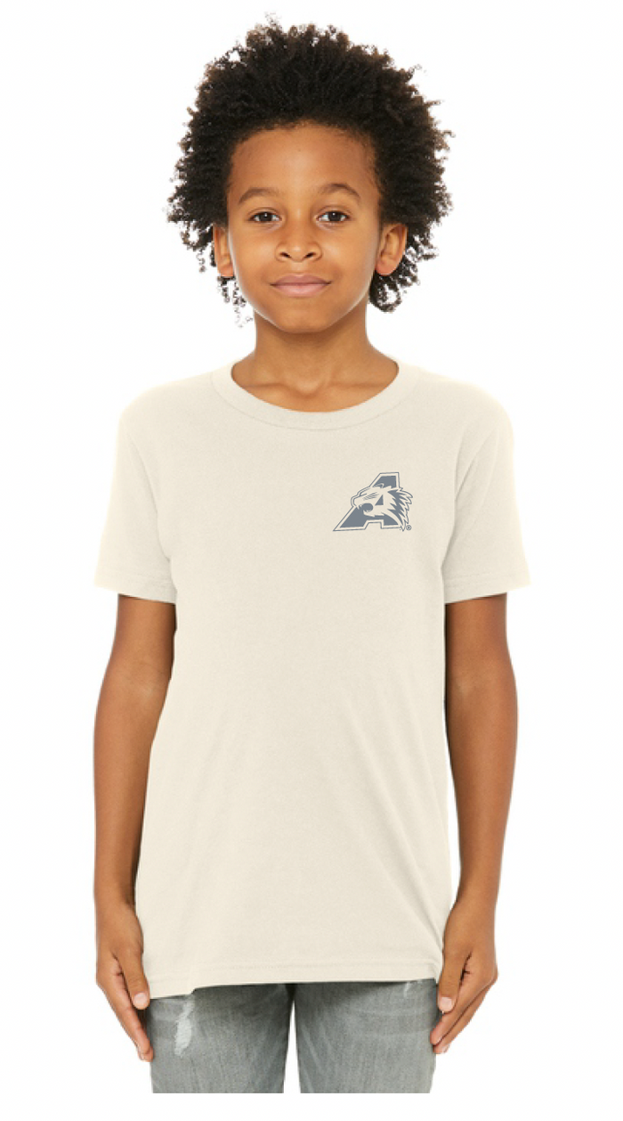 Annetta Bearcat Camo Tee - Youth Bella Canvas Cotton