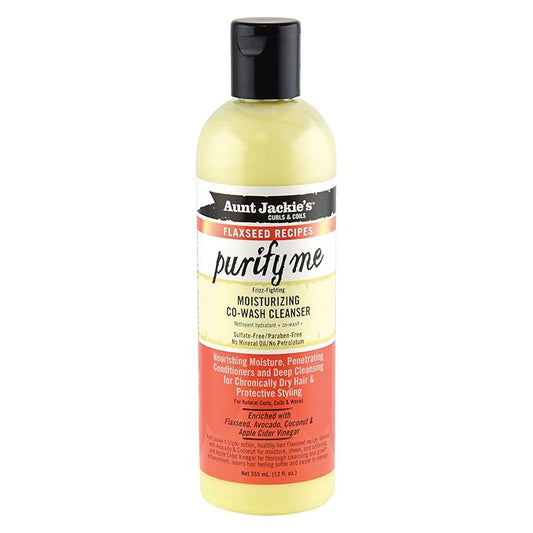 Aunt Jackies Purify Me Moisturising Co-Wash Cleanser 12oz