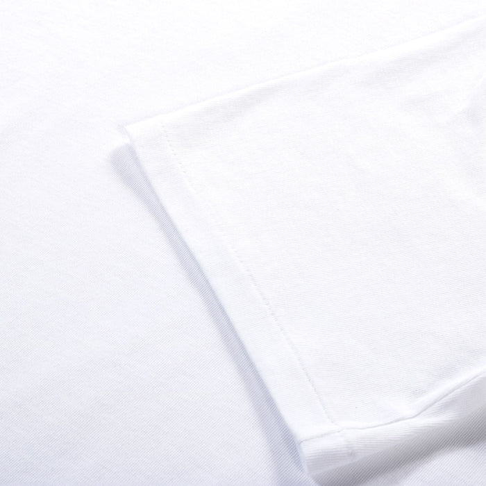 AURALEE SEAMLESS CREW NECK TEE WHITE