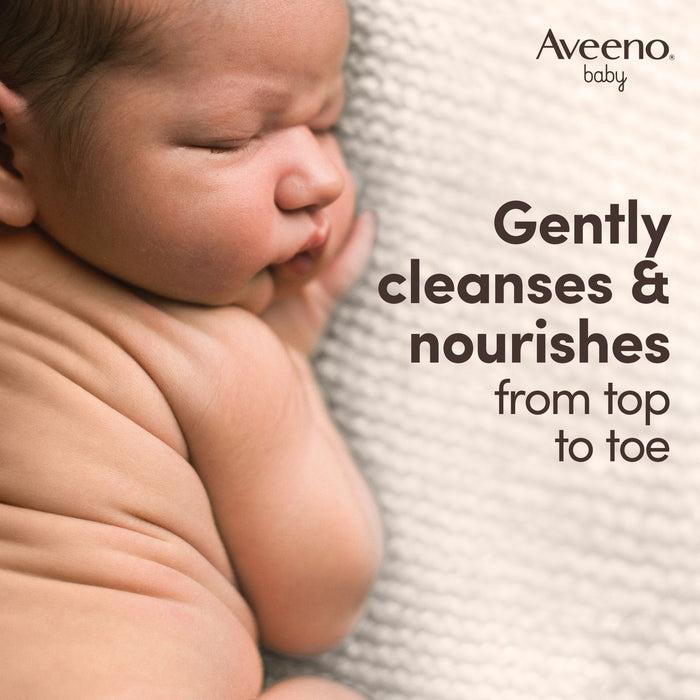 Aveeno Baby Daily Care Hair & Body Wash with Natural Oat Extract for Sensitive Skin, 250ml