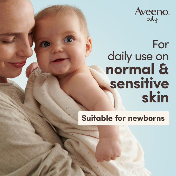Aveeno Baby Daily Care Hair & Body Wash with Natural Oat Extract for Sensitive Skin, 250ml