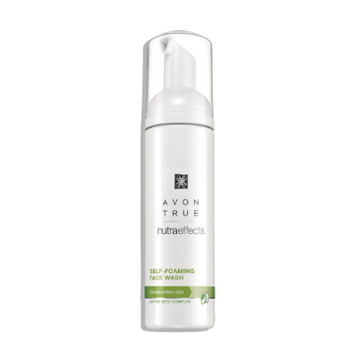Avon True Nutra Effects Self-Foaming Face Wash