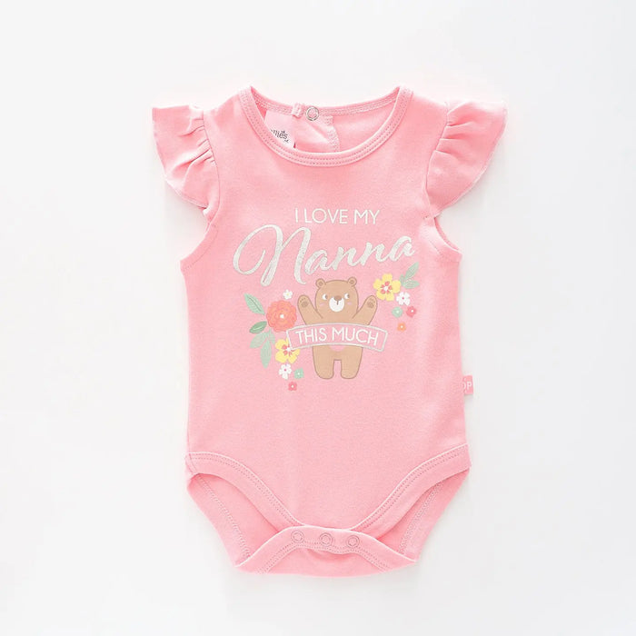Baby Girls I Love My Nanna Bodysuit Ollies Place