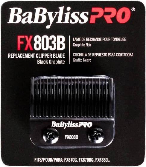 BaBylissPRO® FX803B Black Graphite Replacement Clipper Blade