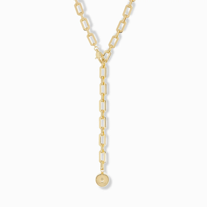 Ball Drop Adjustable Lariat Necklace