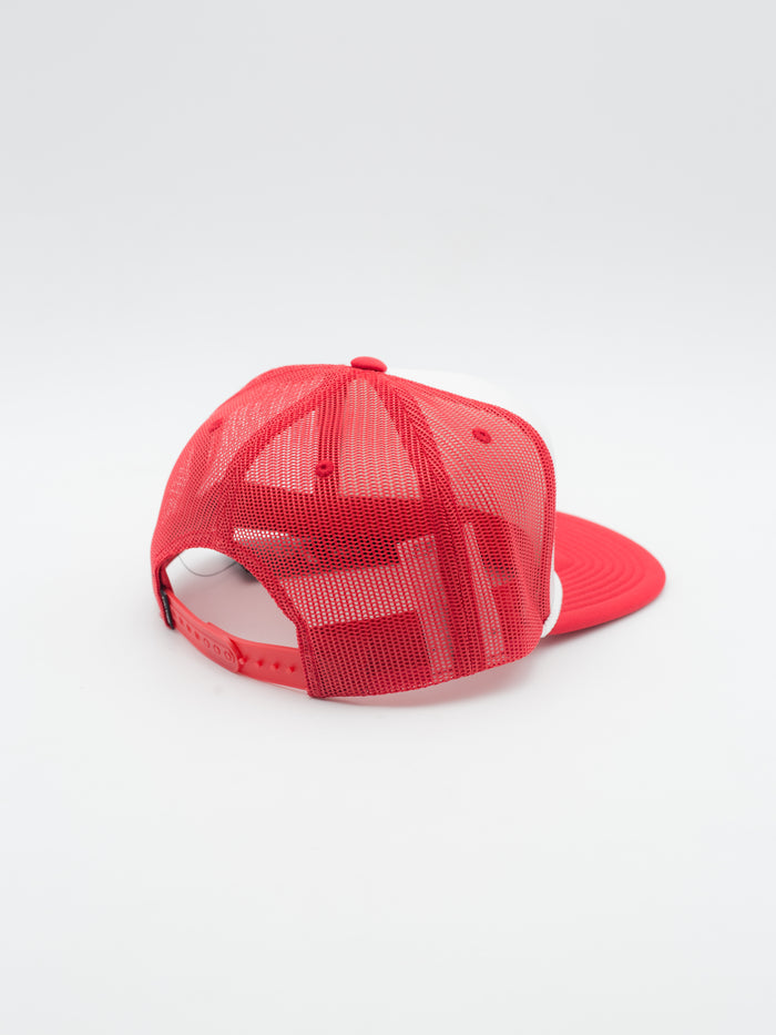 Bass Brains FT MP Trucker White/Red