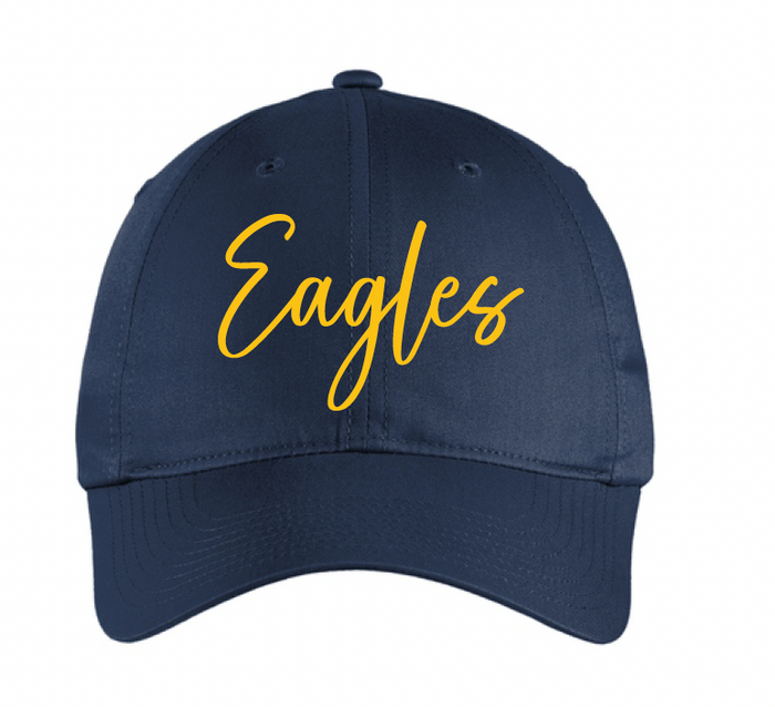 BCHS Eagles Nike Buckle Embroidered Eagle Cursive Cap