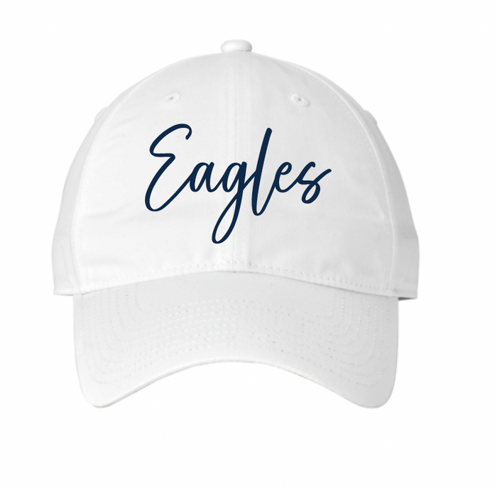 BCHS Eagles Nike Buckle Embroidered Eagle Cursive Cap
