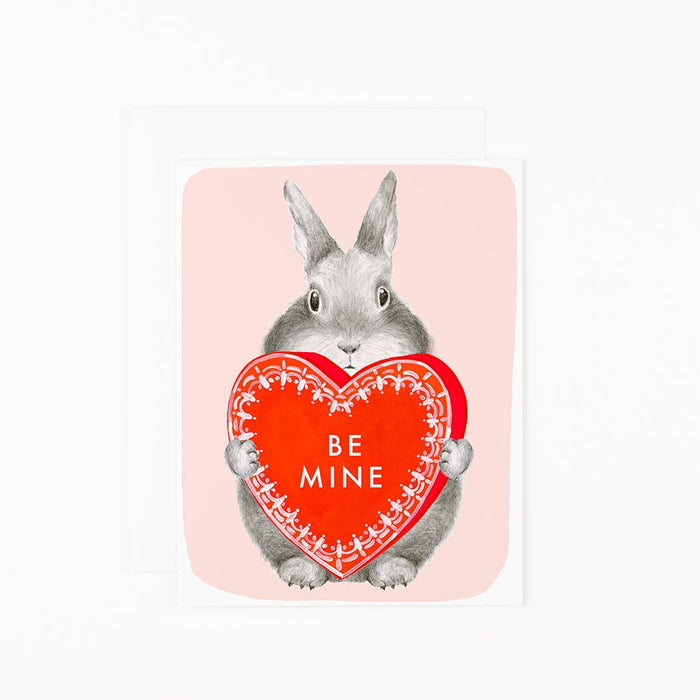 Be Mine Bunny Card