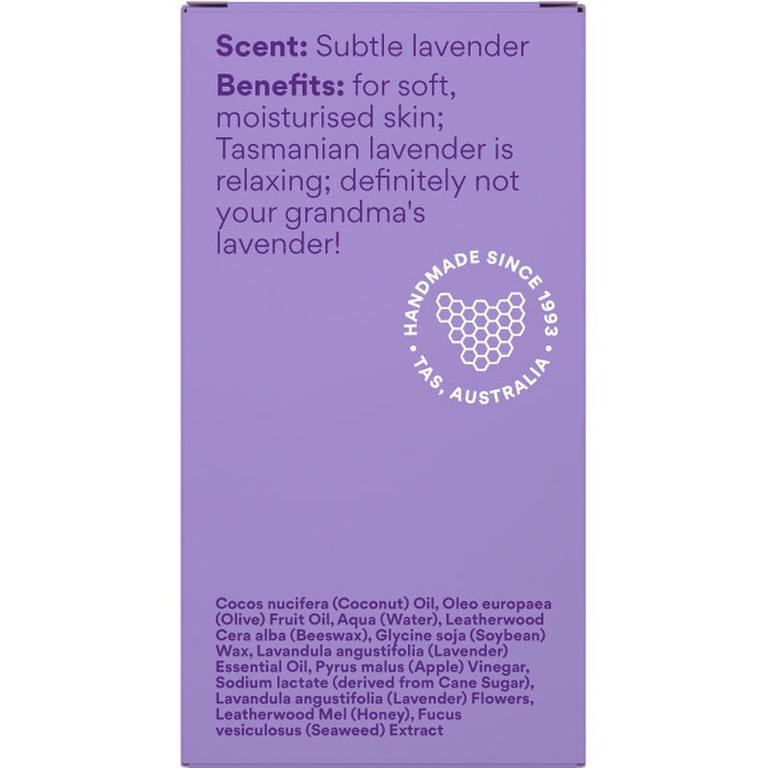 Beauty & the Bees Real Soap Bar 120g - Tasmanian Lavender & Honey