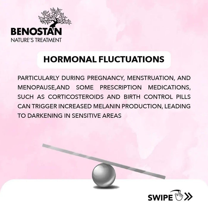 Benostan Sensolite Whitening Intimate Area Cream - 50ml BENOSTAN