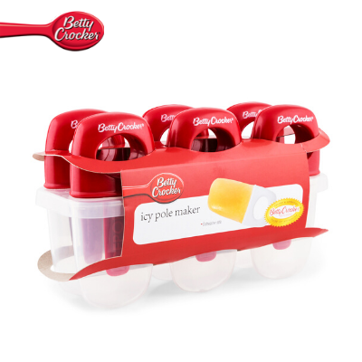 Betty Crocker Icy Pole Maker Set of 6