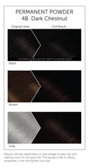 Bigen Permanent Powder Hair Color: Shade 48 Dark Chestnut