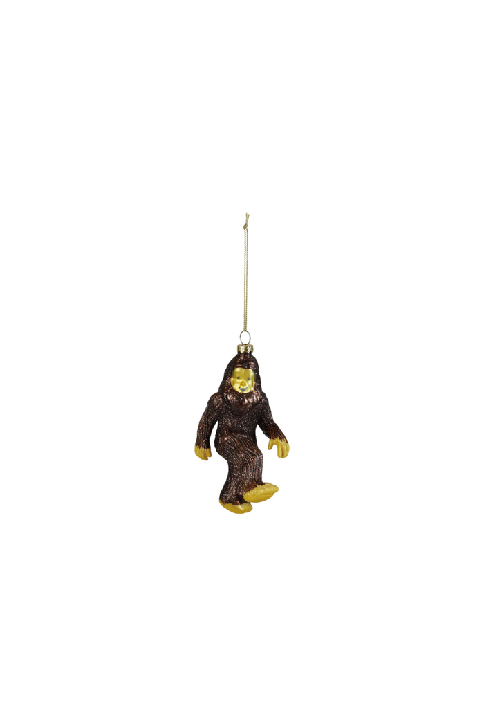 Creative-Co-op-Bigfoot-Glass-Ornament