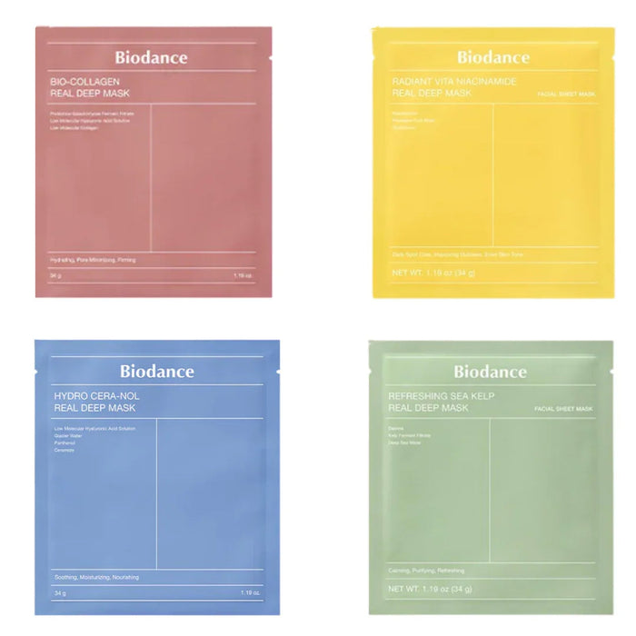 BiodanceBiodance Real Deep Mask Trail Set 4*34 mlMood ArabiaMA00025