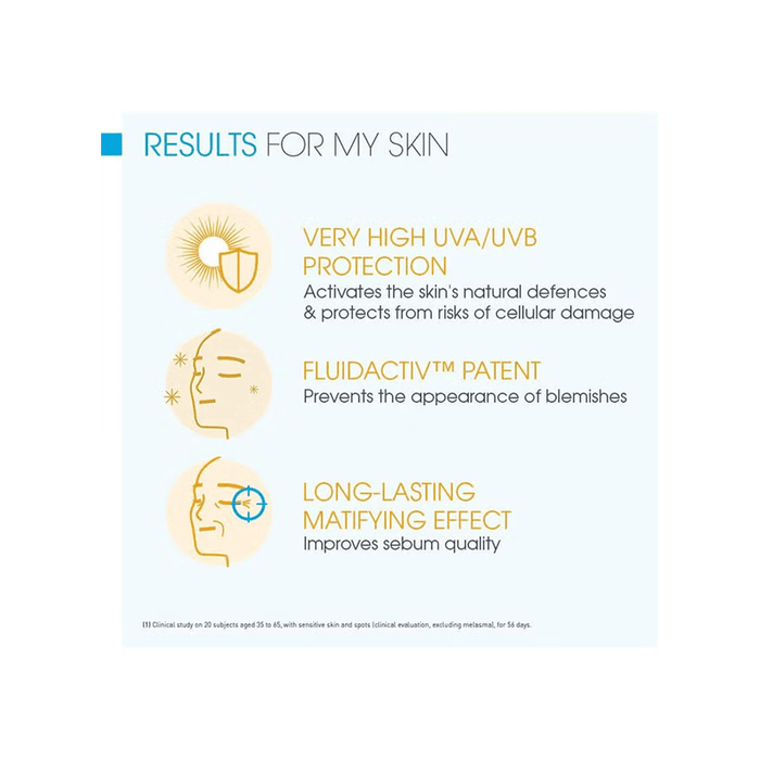 Bioderma Photoderm AKN Matifying Sunscreen Fluid SPF 30 - 40ml, Sunscreen