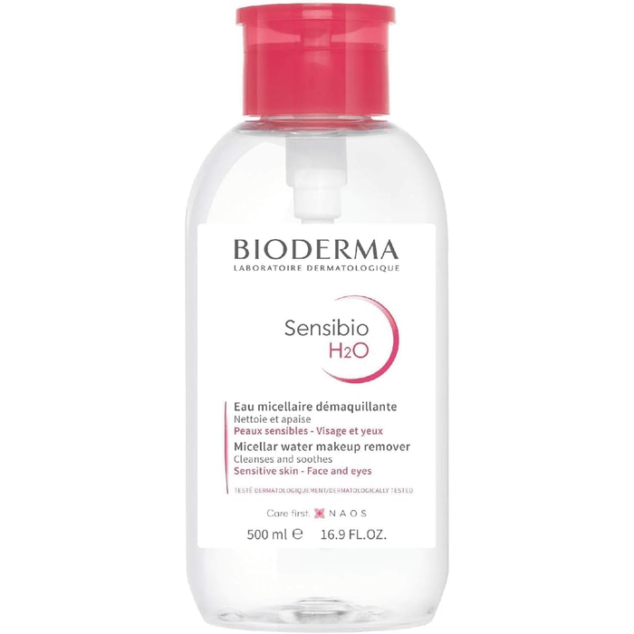 Bioderma Sensibio H2O Make-Up Remover Micellar Water - 500ml, Makeup Removers