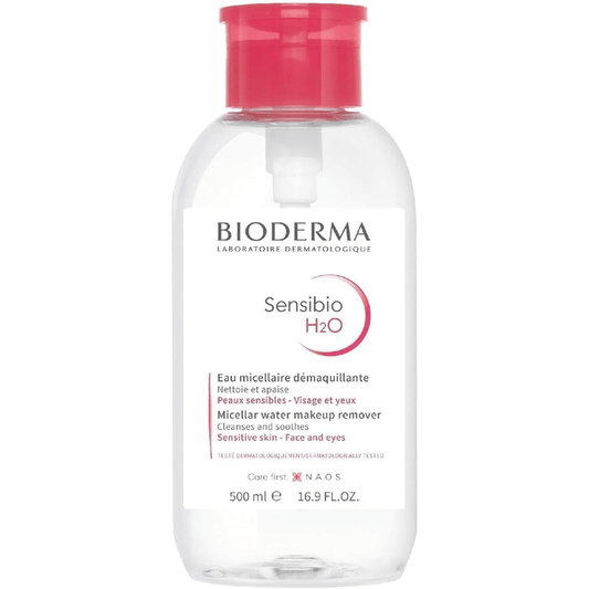 Bioderma Sensibio H2O Make-Up Remover Micellar Water - 500ml, Makeup Removers