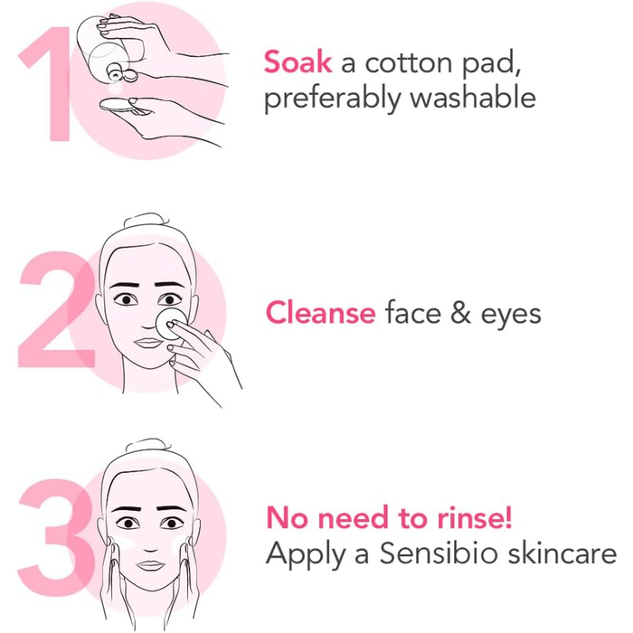 Bioderma Sensibio H2O Make-Up Remover Micellar Water - 500ml, Makeup Removers
