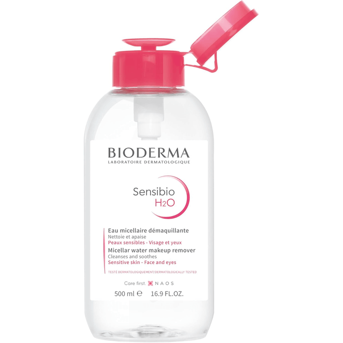 Bioderma Sensibio H2O Make-Up Remover Micellar Water - 500ml, Makeup Removers