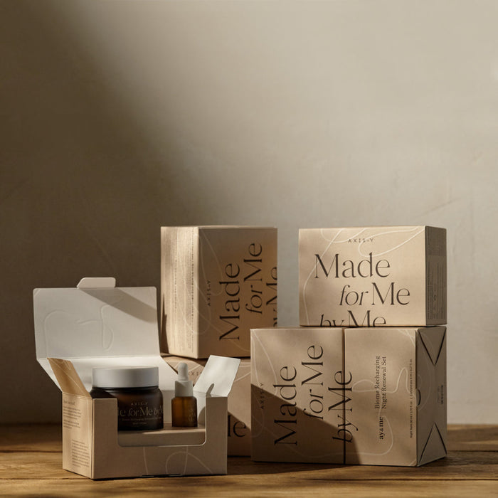 Biome Recharging Night Renewal Set - Korean-Skincare