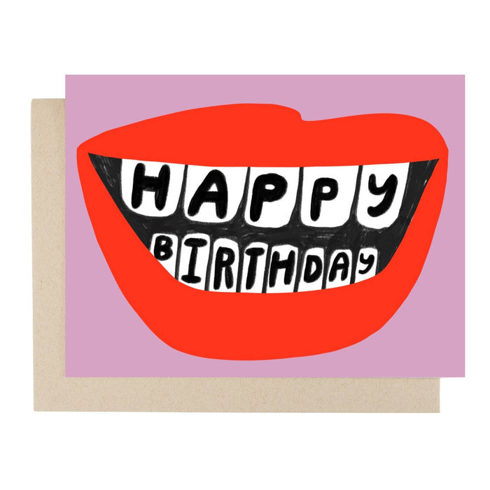 Birthday Lips Card