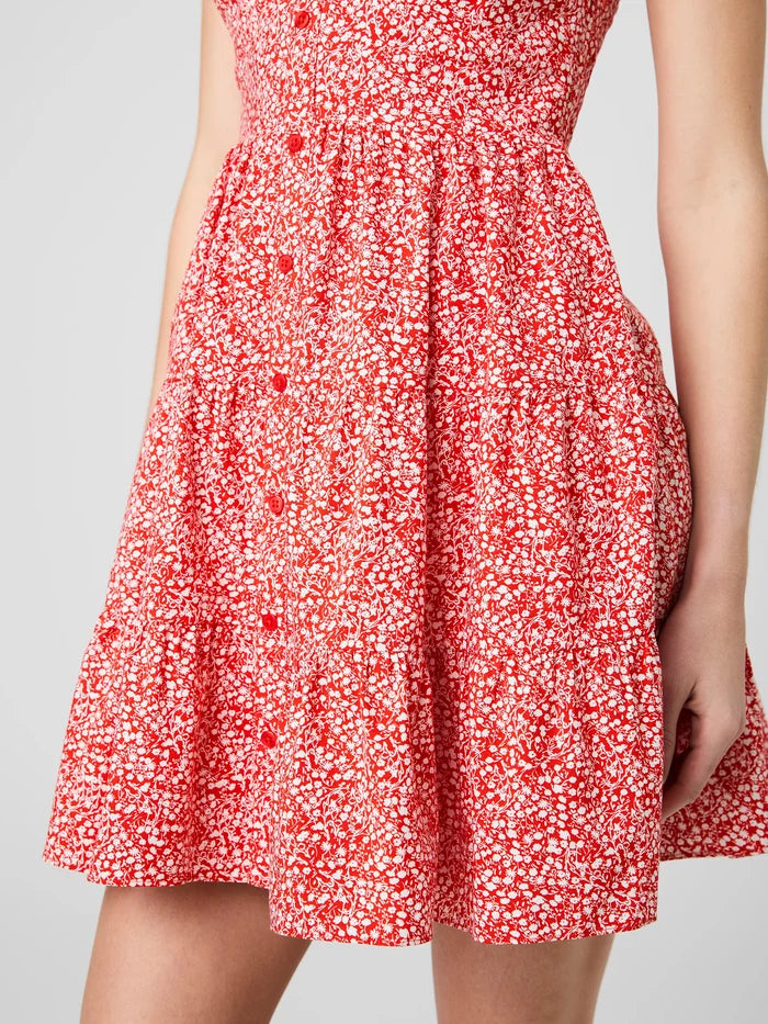 Blaire Cotton Agnes Fluer Mini Dress