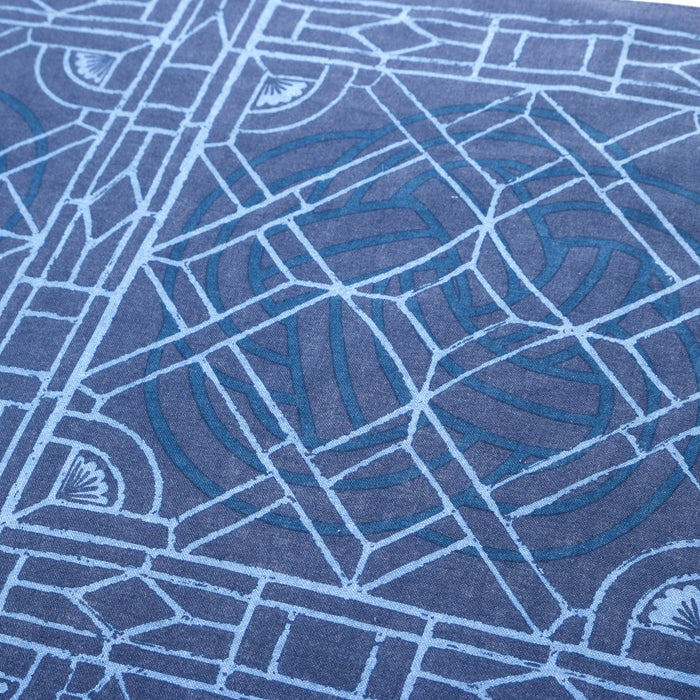 BLUE BLUE JAPAN MIZUHIKI BANDANA DARK NAVY