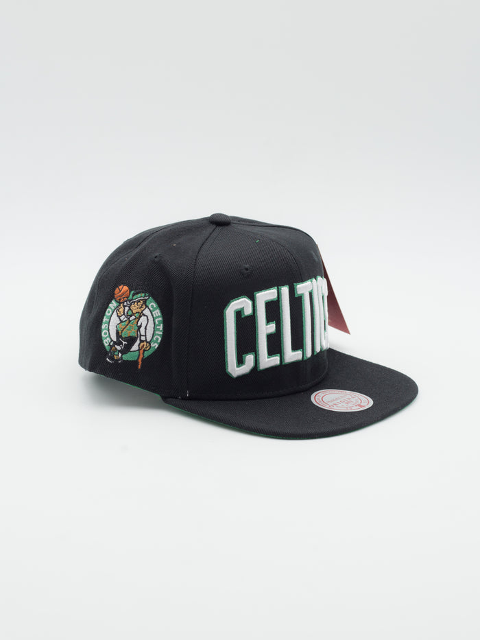 Boston Celtics Triple Play Snapback Black