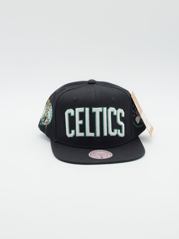 Boston Celtics Triple Play Snapback Black